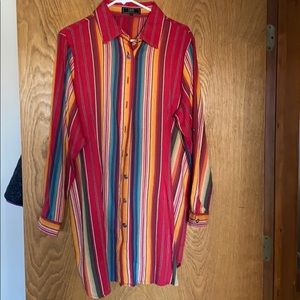 Western style button up shirt